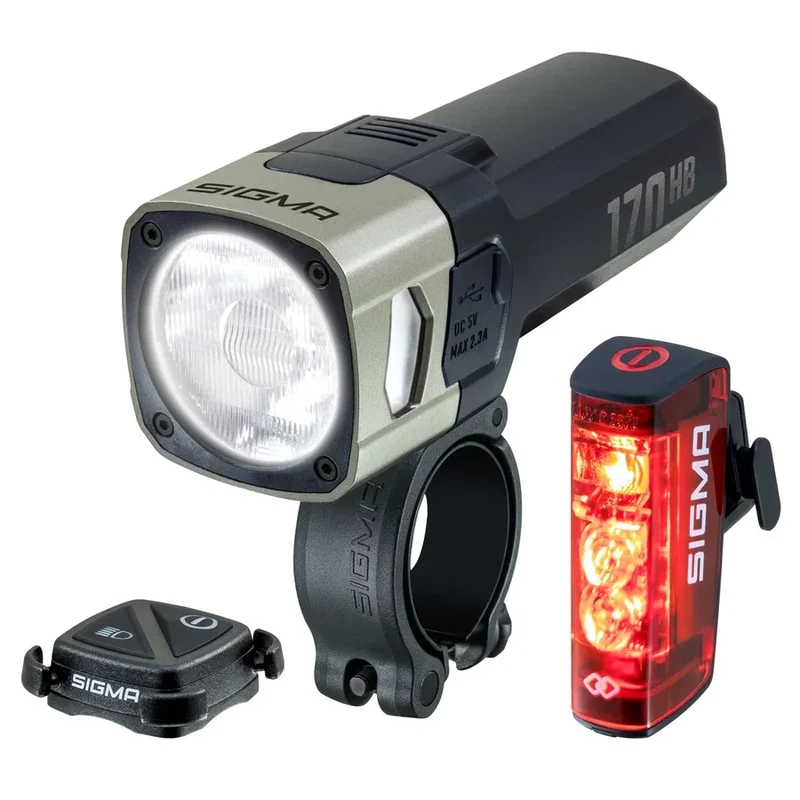 Sigma LED Akkuleuchten Set Aura 170 HB Link+Hiro 50 Link