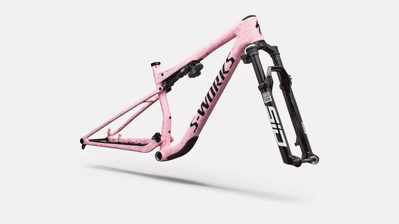 S-WORKS Epic 9 Rahmenset | gloss amethyst frost multi color dry impasto/ black