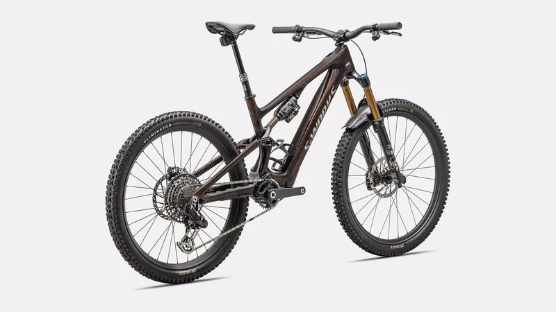 S-WORKS Turbo Levo SL2 | brown tint/gunmetal impasto/ashen grey/brushed liquid metal
