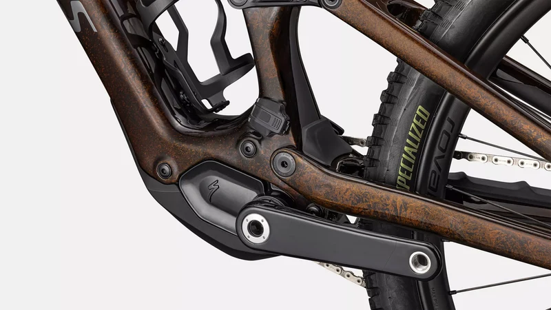 S-WORKS Turbo Levo SL2 | brown tint/gunmetal impasto/ashen grey/brushed liquid metal