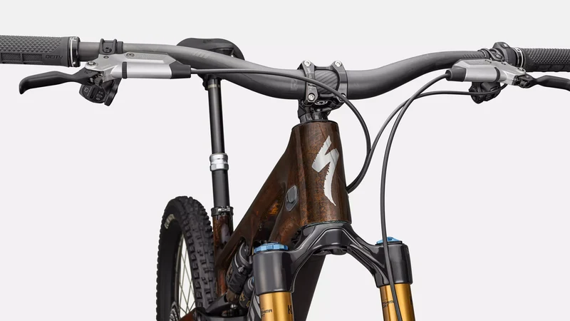 S-WORKS Turbo Levo SL2 | brown tint/gunmetal impasto/ashen grey/brushed liquid metal