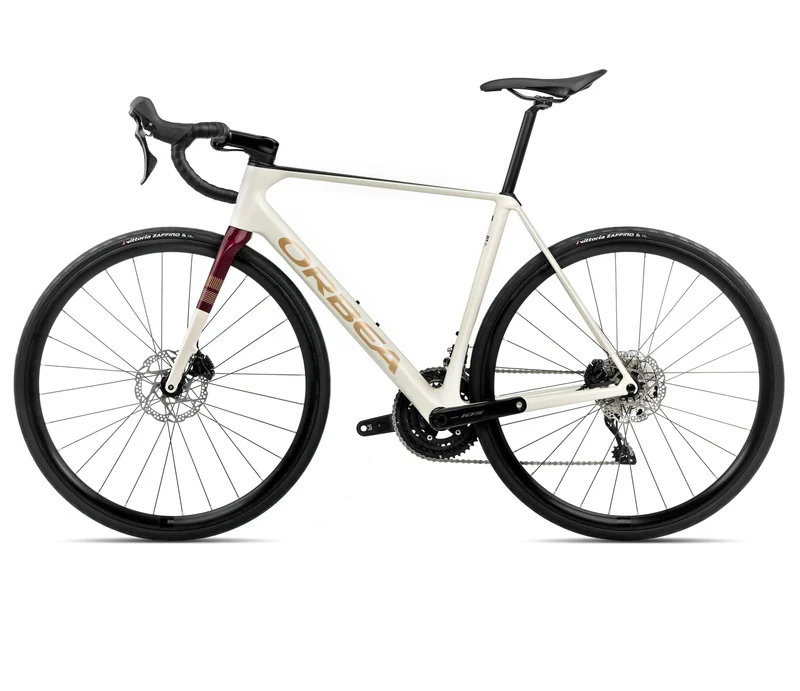 Orbea ORCA M30 White - Burgundy - Vulcano