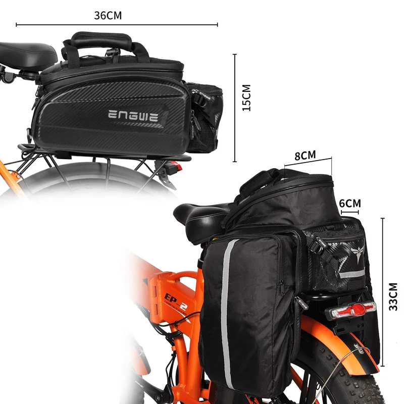 Engwe Rack Bag Engwe Waterproof Bike Rack Bag