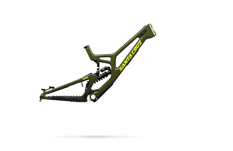 SANTA CRUZ V10 CC Frameset | gloss kelp green