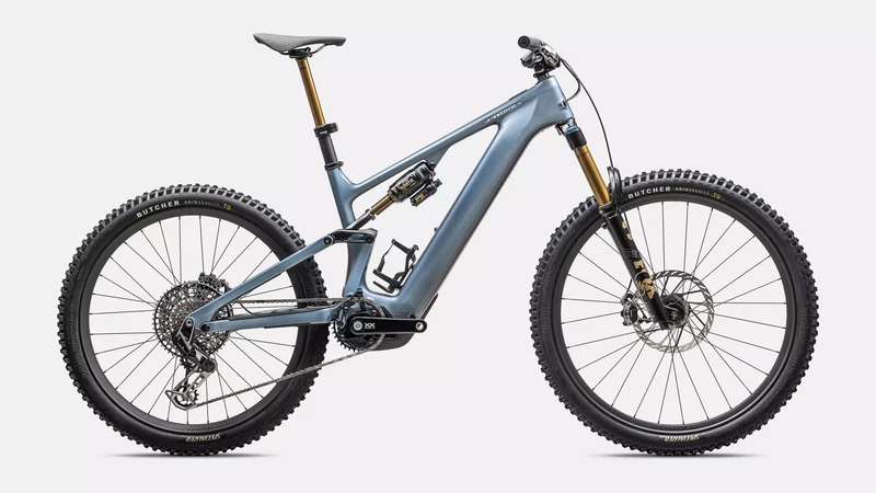 S-WORKS Turbo Levo 4 | gloss glacial metallic/red pearl/black pearl