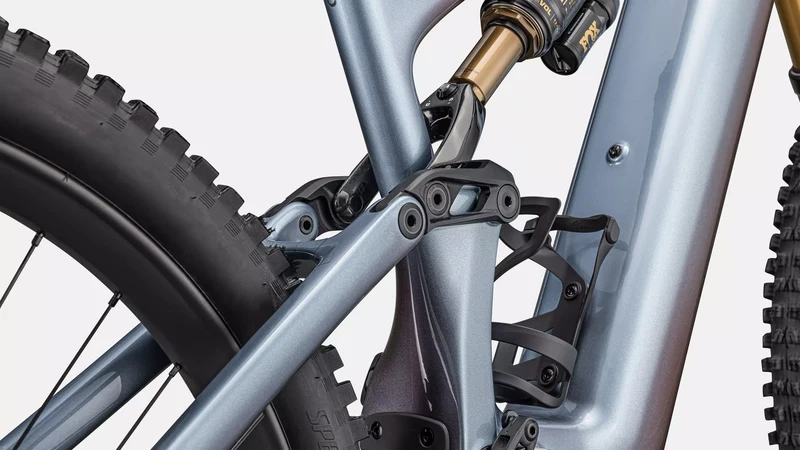 S-WORKS Turbo Levo 4 | gloss glacial metallic/red pearl/black pearl