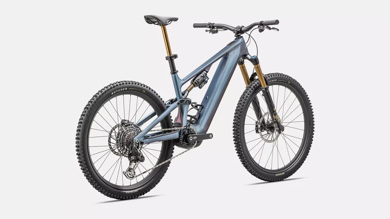 S-WORKS Turbo Levo 4 | gloss glacial metallic/red pearl/black pearl