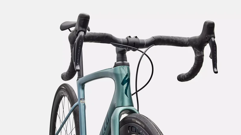SPECIALIZED Roubaix SL8 Expert SHIMANO | gloss fjord metallic/white pearl fade/emerald metallic
