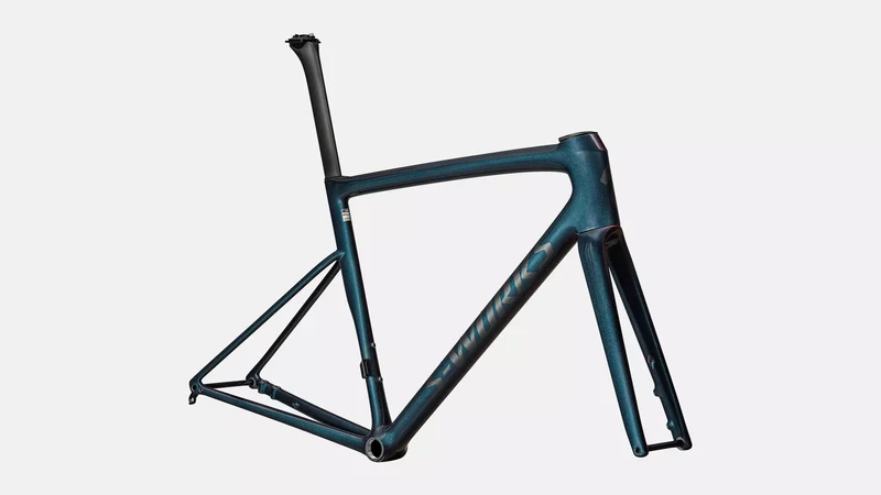 S-WORKS Tarmac SL8 Rahmenset | gloss red to black pearl over deep lake metallic/satin metallic obsidian
