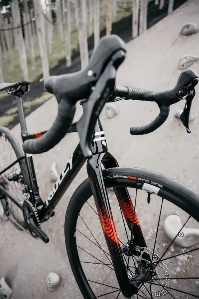 RIDLEY Yungstr GRX400 2x10 | glossy black / red