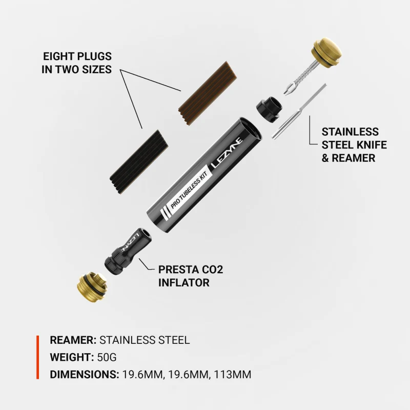 LEZYNE Pro Tubless Kit | black