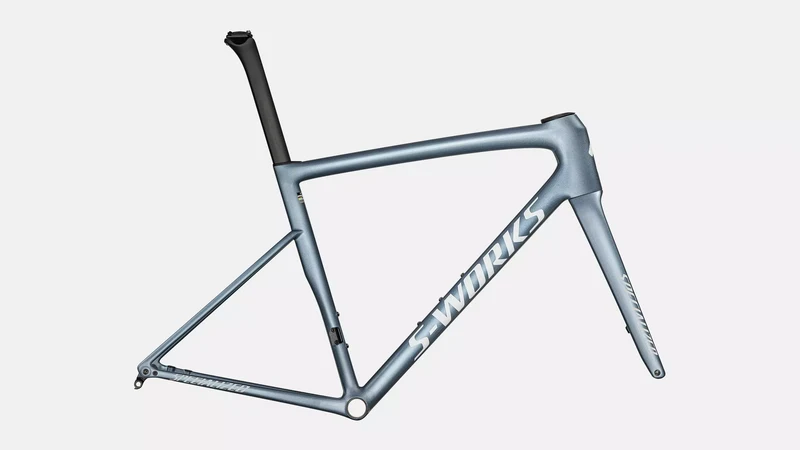 S-WORKS Tarmac SL8 Rahmenset | gloss glacial metallic/red to gold pearl/white