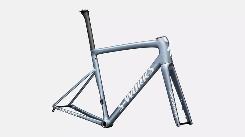 S-WORKS Tarmac SL8 Rahmenset | gloss glacial metallic/red to gold pearl/white
