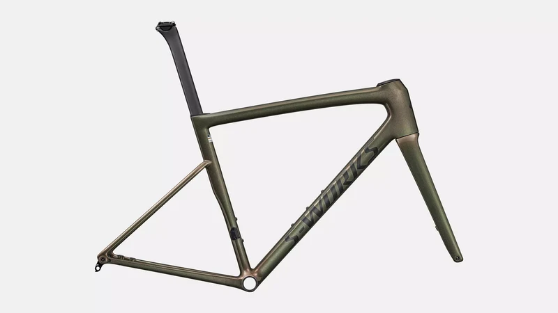 S-WORKS Tarmac SL8 Rahmenset | gloss cypress metallic/magenta to gold pearl/satin black metallic
