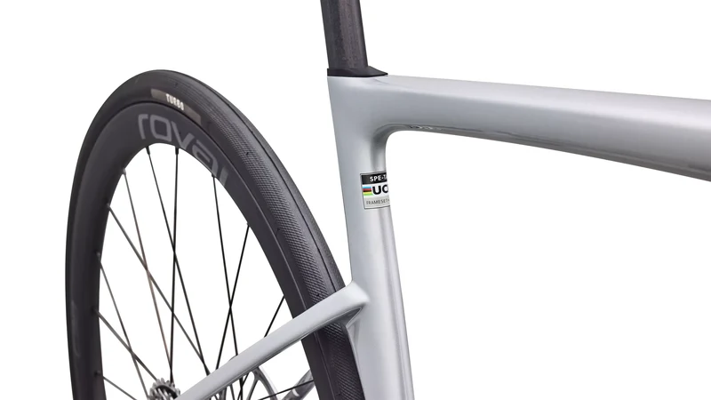 Specialized Tarmac SL9 Expert AXS Gloss Silver Dust / Powder Lime 2027