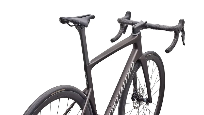 Specialized Tarmac SL9 Expert AXS Satin Warm Smoke Metallic / Silver Dust 2027