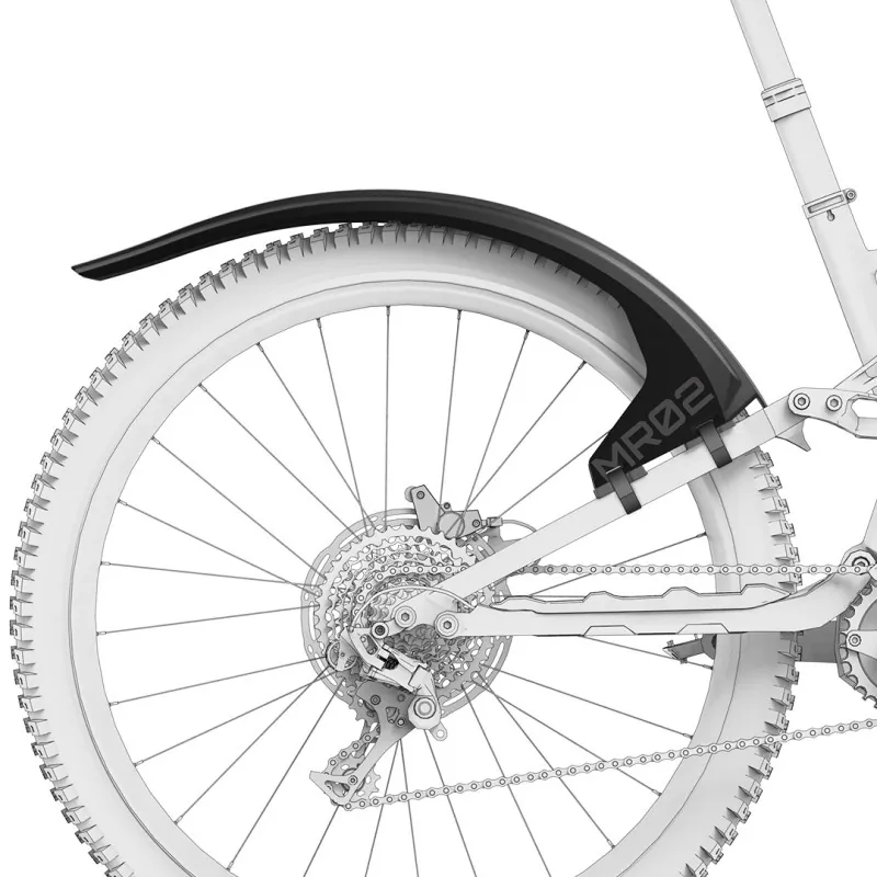 UNLEAZHED Schutzblech MR02 | black