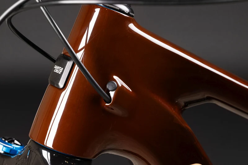 Santa Cruz Bronson 5 C S MX Trans Root Beer