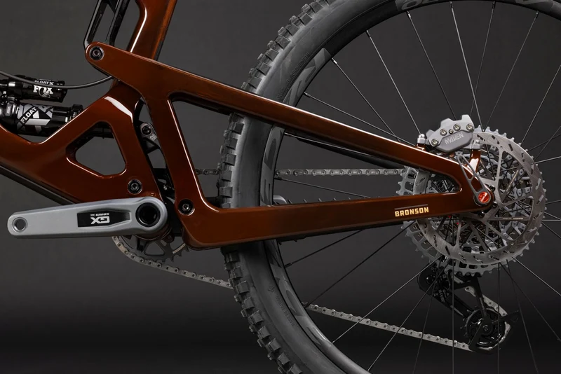 Santa Cruz Bronson 5 C R MX Trans Root Beer