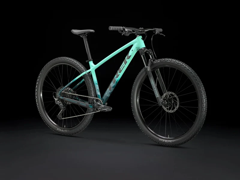 Trek Marlin 6 Miami Green to Dark Aquatic Fa