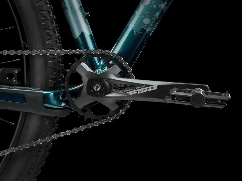 Trek Marlin 6 Miami Green to Dark Aquatic Fa