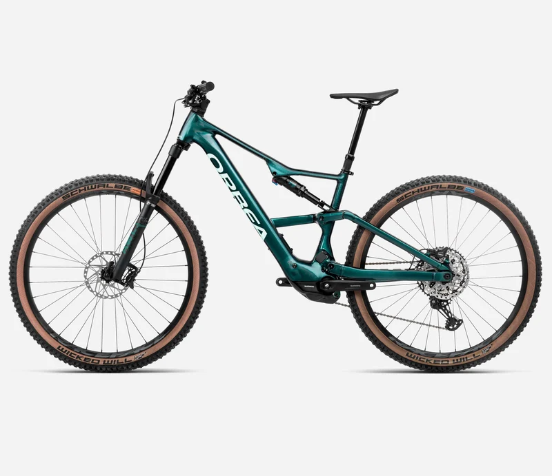 Orbea Rise SL H20 630W Escape Green-Splash Ice Green