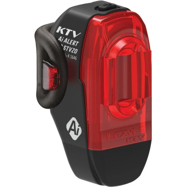 LEZYNE KTV Pro Ai Alert StVZO Rücklicht | black
