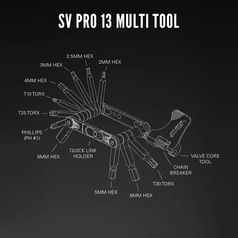Lezyne Multitool SV Pro 13 | silver