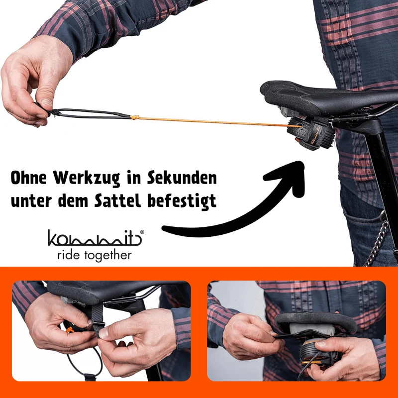 KOMMIT Bike Zugsystem | black