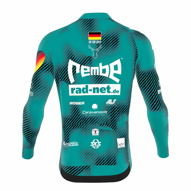 REMBE|rad-net – Trikot lang 2025 | green/black