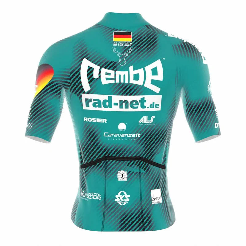 REMBE|rad-net – Trikot kurz 2025 | green/black