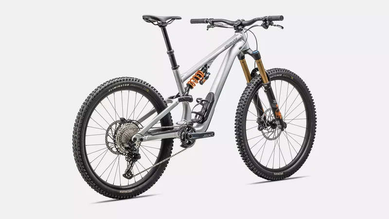 SPECIALIZED Stumpjumper 15 Fox Coil Alloy | satin brushed aluminum / cast blue