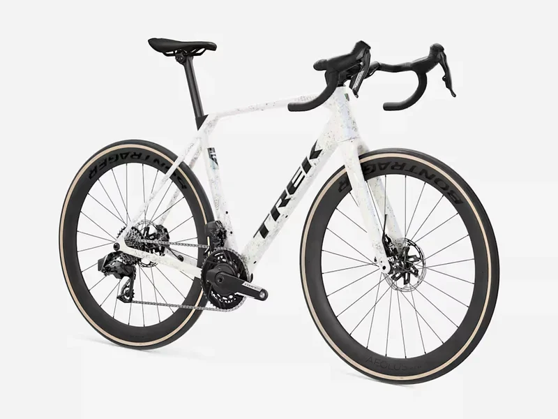 Trek Domane SLR 7 AXS Gen 5 Pearl/Silver Marble 2027