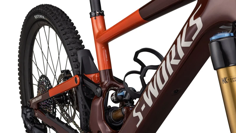 Specialized S-Works Turbo Kenevo SL 2 Gloss Rusted Red / Redwood / White Mountains