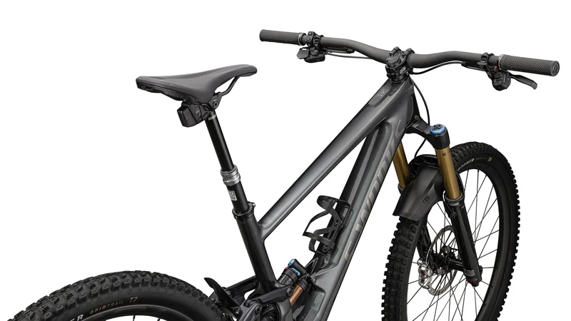 Specialized S-Works Turbo Kenevo SL 2 GLoss Black Liquid Metal / Brushed Liquid Metal / Black Brushed Chrome