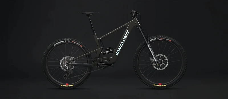Santa Cruz Bullit 3 CC R MX Gloss Carbon and Blue