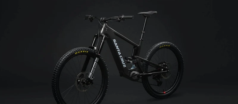 Santa Cruz Bullit 3 CC R MX Gloss Carbon and Blue