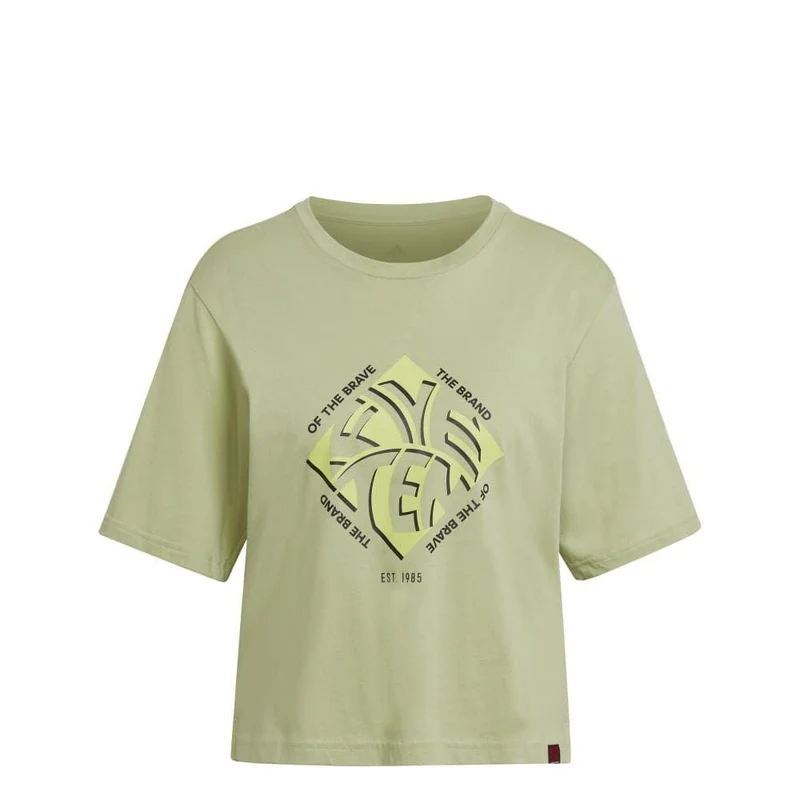 FiveTen Cropped Graphic T-Shirt