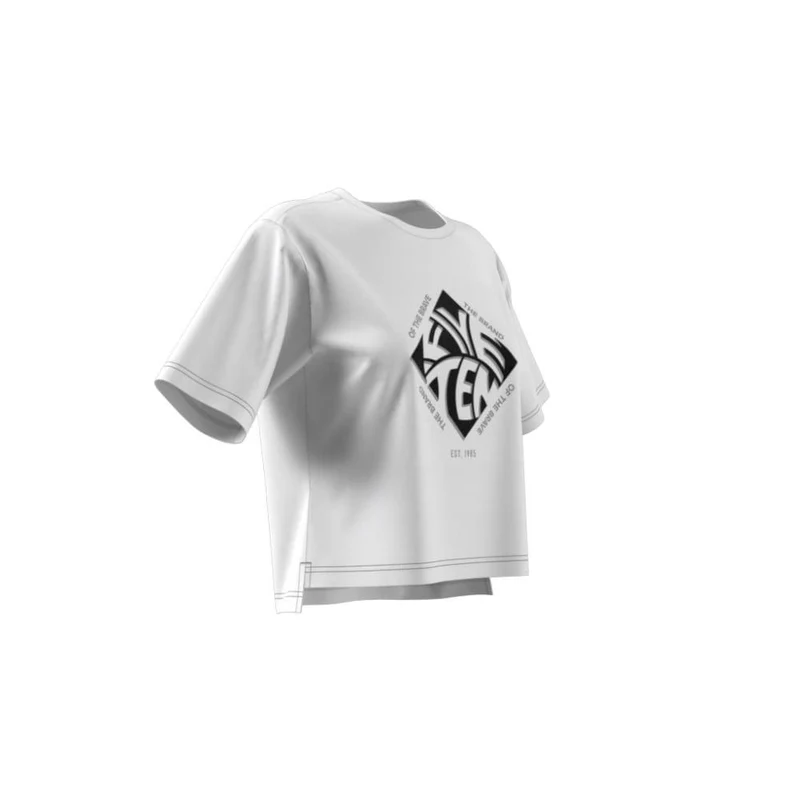 FiveTen Cropped Graphic T-Shirt