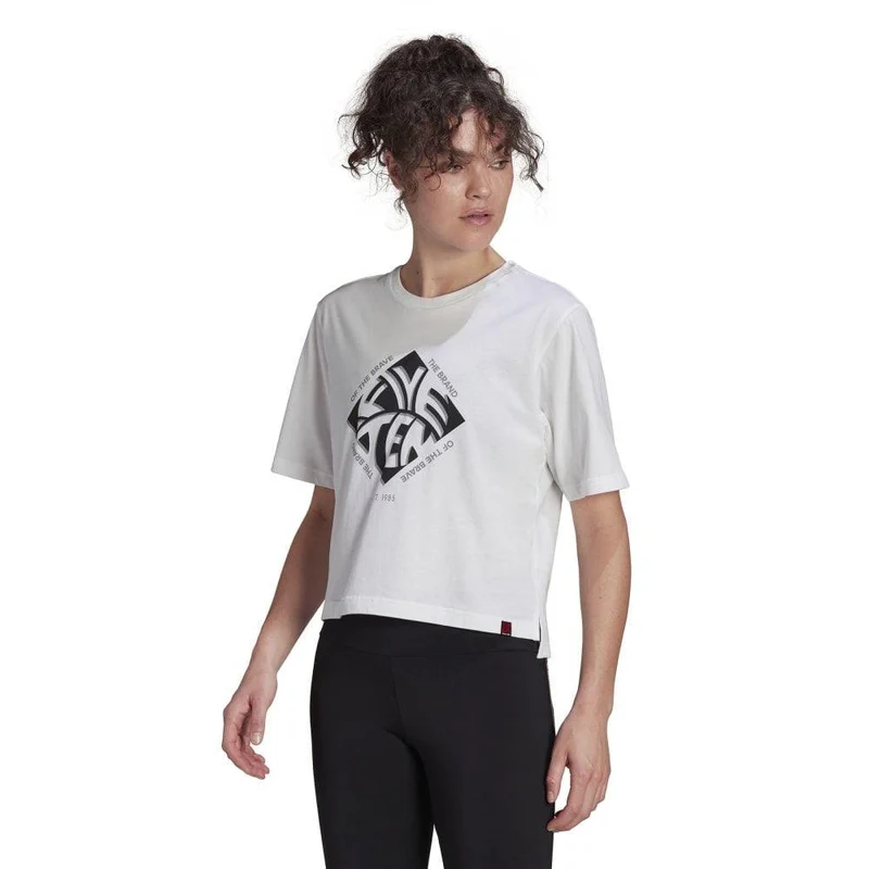 FiveTen Cropped Graphic T-Shirt