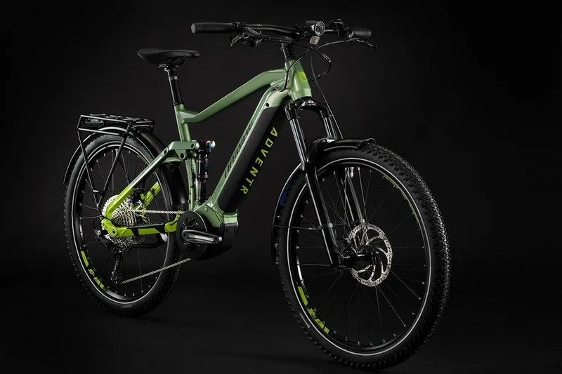 Haibike Adventr FS 8 Metal Green / Apple / Black