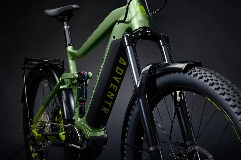 Haibike Adventr FS 8 Metal Green / Apple / Black