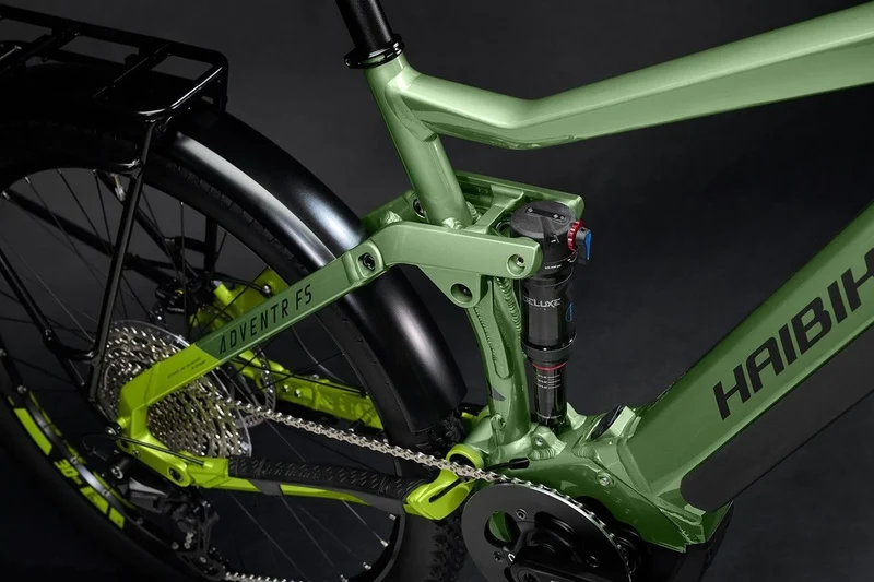 Haibike Adventr FS 8 Metal Green / Apple / Black