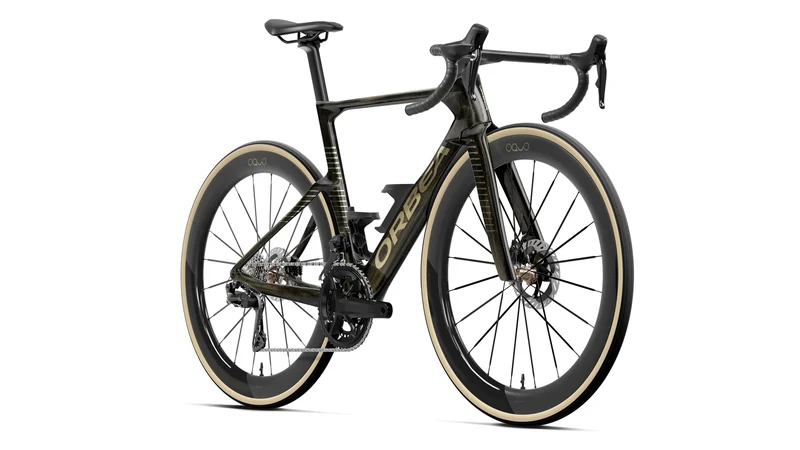 Orbea Orca Aero M21e LTD Magic Gold C. View - Titanium (Gloss) 2027