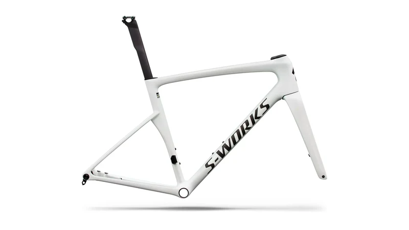 Specialized Tarmac SL9 S-Works Rahmen Gloss White Silver Metallic / Obsidian Metallic 2027