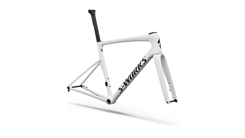 Specialized Tarmac SL9 S-Works Rahmen Gloss White Silver Metallic / Obsidian Metallic 2027