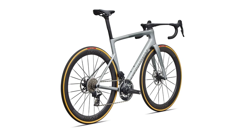 Specialized Tarmac SL9 S-Works AXS Satin Silver Dust / Gloss Chrome 2027