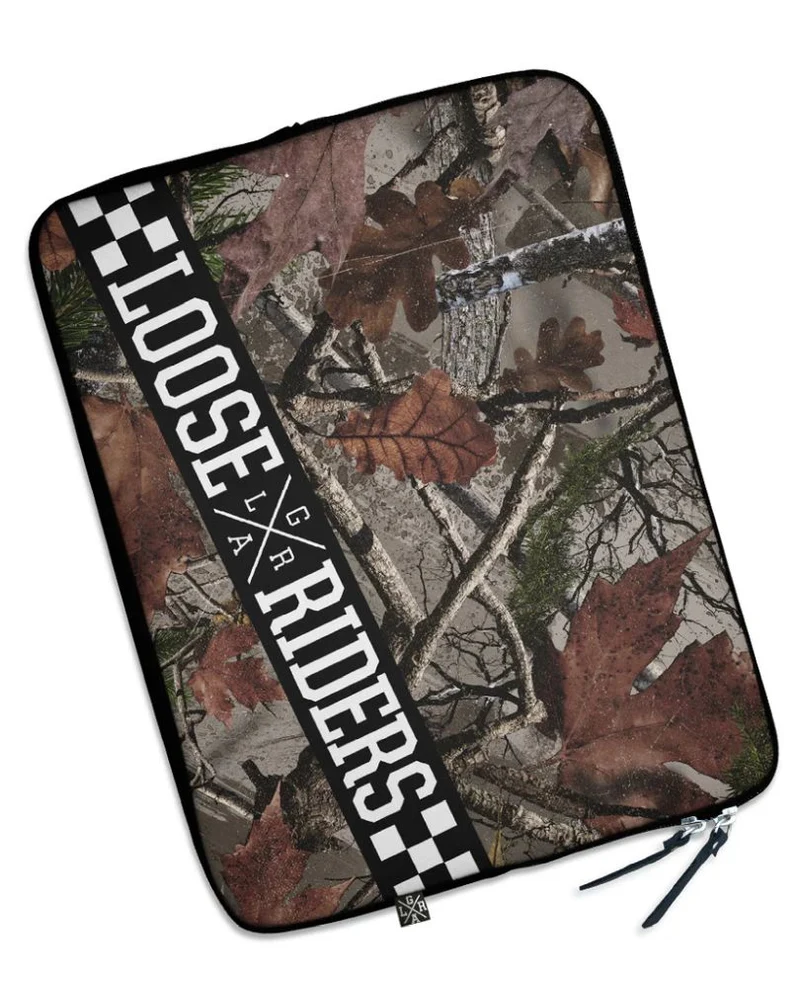 Loose Riders Laptop Sleeve Foliag Camo 15 inch