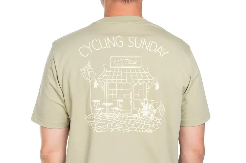 Cube Organic T-Shirt Cycling Sunday GTY FIT