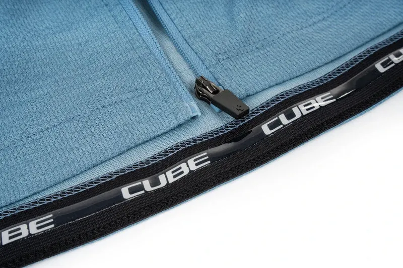 Cube GRAVEL Trikot Full Zip CARGO kurzarm